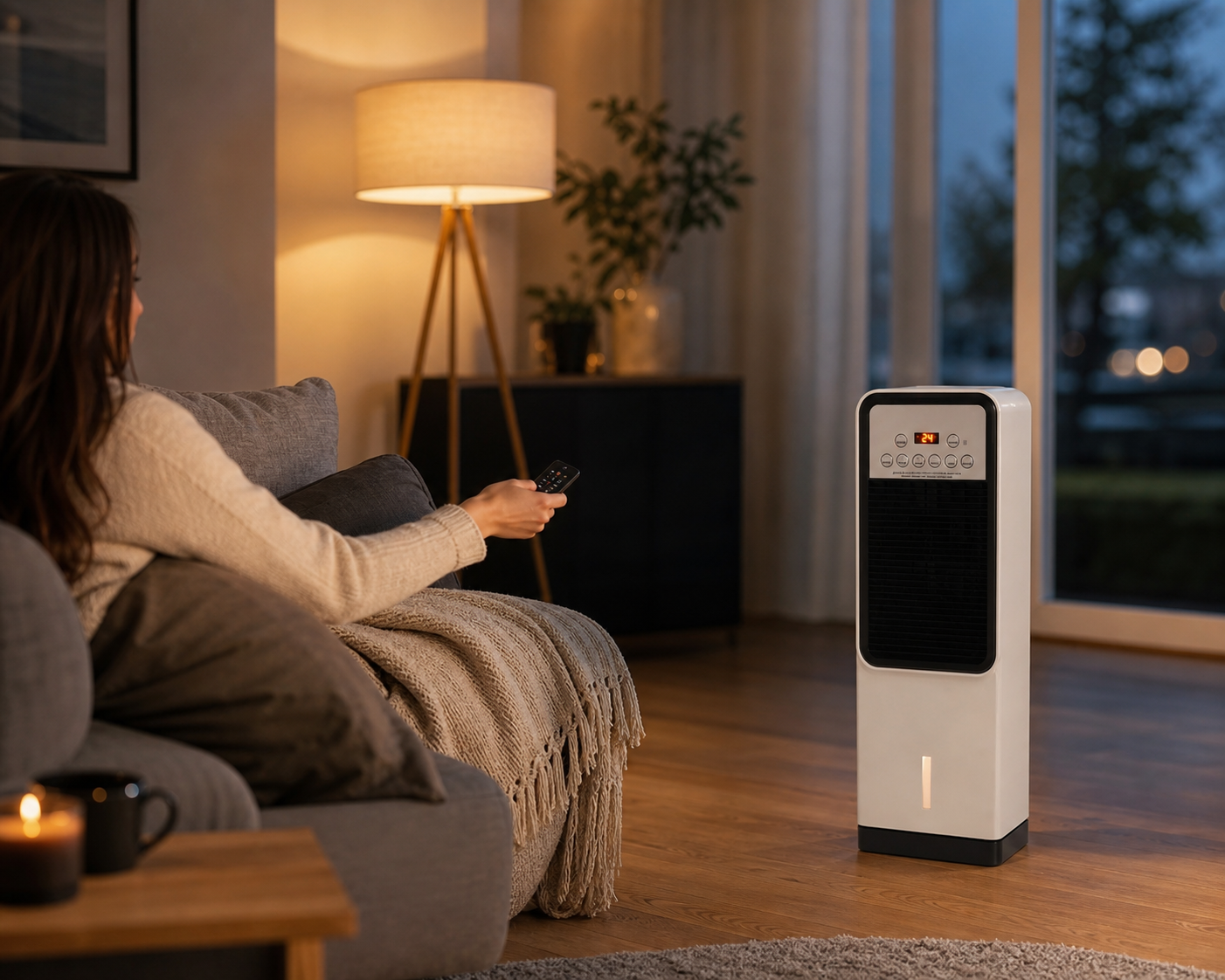 Portable Heat & Cool Fan