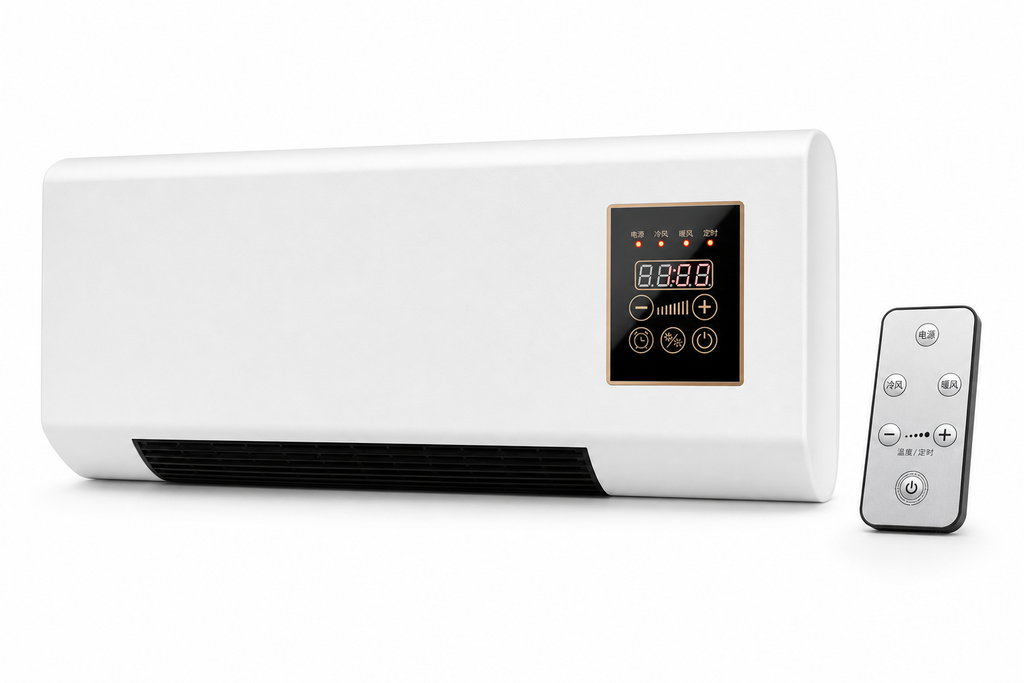 Mini Wall AC Heater Remote